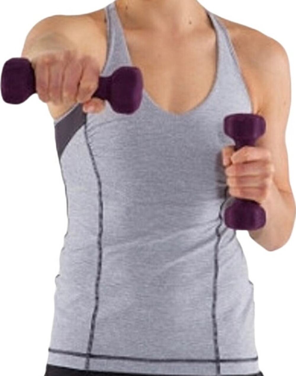 Lululemon Circuit Tank Heather Coal Wee Stripe Light Luxtreme Shelf Bra Mesh 6